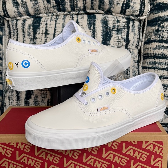 Vans Authentic NYC True White/True White WMNS - Picture 9 of 16